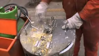 thermoplastic road marking machine without need pre-heater