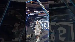 ISMAIL &ldquo;ISH&rdquo; MUHAMMAD RING WALKOUT LIVE ON #dazn #boxing #boxeo #eddiehearn #matchroom