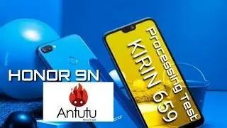 Honor 9n processor speed test with antutu bechmark