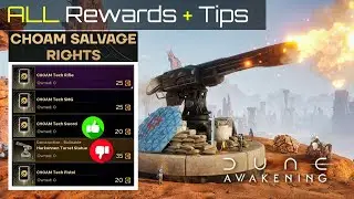 CHOAM Salvage Rights Event REWARDS Showcase | Dune Awakening Tips & Guides