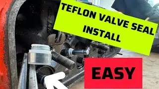 HOW TO: Install Teflon Valve Seals on ANY Engine EASY
