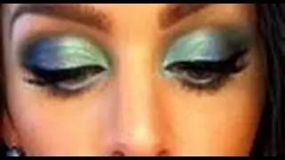 Blue & Green Makeup Tutorial by Carli Bybel