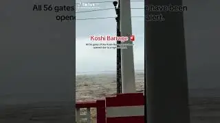 koshi Barrage #Nepal#flood