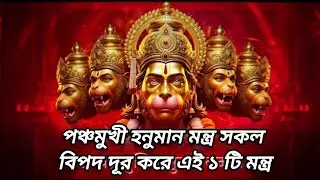 পঞ্চমুখী হনুমান মন্ত্র সকল বিপদ দূর করে এই ১ টি মন্ত্র 