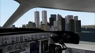 MS FS2K in HD : NYC Tour In Learjet