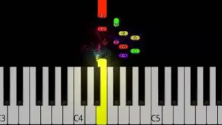 Monkey Island Theme - Easy One Hand Piano Tutorial for Beginners