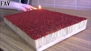LIGHTING 10,000 MATCHES!!! (Crazy and satisfying)