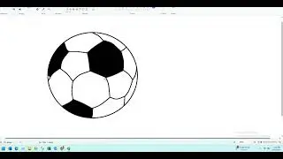 How to art football in ms paint.