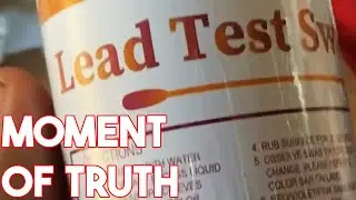 I Test  for the Dreaded Lead Paint Result. Industrial Renovation.