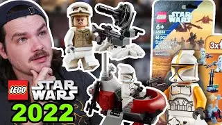 LEGO Star Wars 2022 Clone Trooper and Hoth Minifigure Accessory Packs REVEALED! My Thoughts!