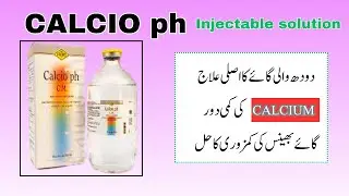 CALCIO-Ph Injectable Solution | Formula, Indications & Dosage in Animals (Urdu/Hindi)