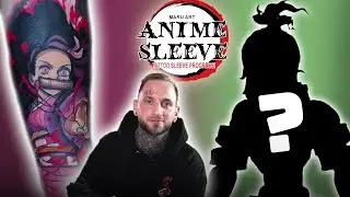 Demon Slayer Tattoo Sleeve in progress - Nezuko Kamado + ???