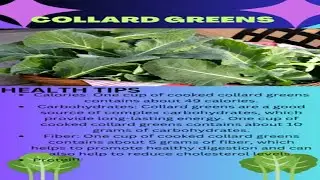 Collard Greens are a nutritious vegetable that belongs to the Brassica family