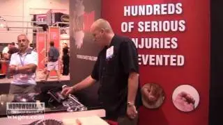 SawStop Demo at AWFS 2011