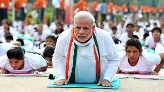 Prime Minister leads 1st International Yoga Day