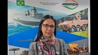 Euronaval 2024 - A Sra. Andrea Hemerly da Atech falou sobre a ToT do CMS da Fragata Tamandaré
