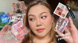 picasso lipsticks? 🤯 TRYING OUT ZEESEA COSMETICS!