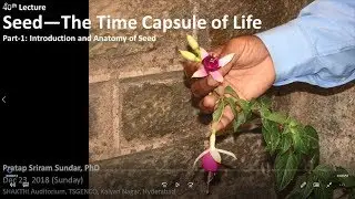 Science Club of Hyderabad SRI RAM 'SIR's Speech after Lecture 40 Seed The Time Capsule of Life Dec 2