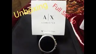 AX Connected (Google watch) Unboxing and full set up android mobile.......