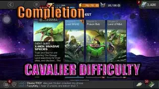 X-Men : Invasive Specis ! Cavalier Completion