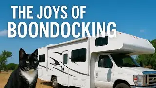 The Joys of Boondocking || Off-Grid RV Life with My Cat Ninja 🐾 || RV&rsquo;ing with Luck