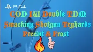 Smacking Shotgun Tryhards COD IW Double TDM