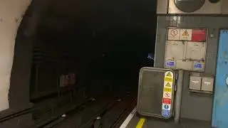 I can hear that sound Victoria line arriving at Finsbury Park 