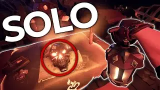 Stealing And Selling A Burning Blade FAST As A Solo! - Sea of Thieves
