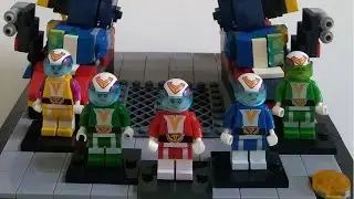 Voltes V Legacy Team Minifigs Unofficial Lego #lego #voltesvlegacy #voltesv #voltes5
