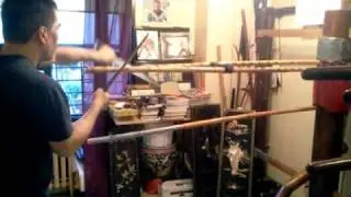 Wing chun Butterfly sword training