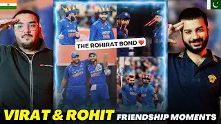 Virat Kohli & Rohit Sharma Friendship Moments REACTION |Respect between Virat & Rohit | The Reactors
