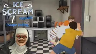 Ice Scream 7 Escape Ending