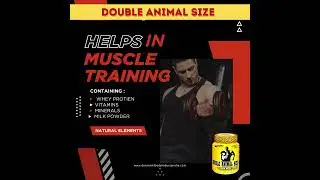 Double animal size ( Weight & Size Gainer)