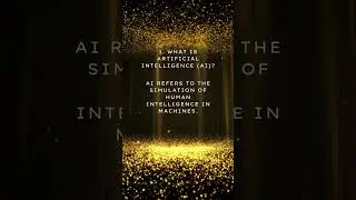 What is artificial intelligence (AI)?