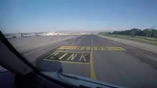 Pilots eye view - landing and take off form Palma de Mallorca