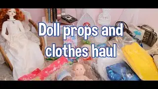 BJDs or Smart Doll accessories, Aliexpress haul. Props, clothes and crafts.