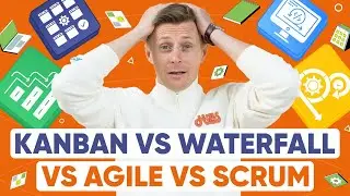 Каскадная модель разработки (Watefall) против гибкой методологии (Agile) против Scrum против Kanban