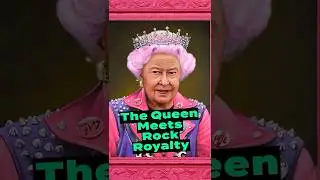 Rock Icons Meet the Queen (Awkward Encounter)