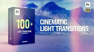 Cinematic Light Transitions 💫 Premiere Pro Templates