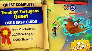 How to Complete Troubled Tortugans Quest | OSRS Step-by-Step Guide