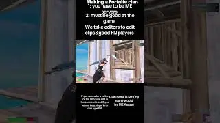 Ik ik I made a few clans already but this the last one #fortnite #fortnitemontage #fortniteclan