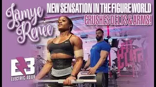 JAMYE RENEE - NEW SENSATION IN THE FIGURE WORLD CRUSHES DELTS & ARMS!