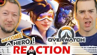 Enter The Heroes! Overwatch Cinematic Trailer REACTION