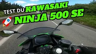 TEST DU KAWASAKI NINJA 500 SE 🚀🤬 OU SON PASS&Eacute; LES TOURS/MINUTES ?! (KAWASAKI TOUR 2024)