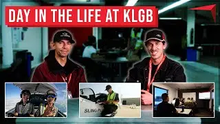 Day in the Life of a Sling Pilot Academy Student at KLGB!