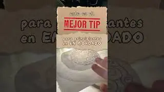 Nadie me cont&oacute; esto cuando empec&eacute; a bordar 😭