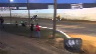 Port Royal Speedway 410 Sprint Car Highlights 04-11-15