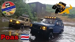 MN82 (Toyota Land Cruiser 79) y MN78 (Jeep Cherokee) ride en Poas 🇨🇷