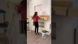DIY Electric Fireplace Surround Build