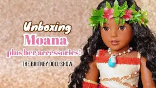 Unboxing NEW American Girl Doll Princess Moana + Her Accessories | Honest Review and Comparisons!